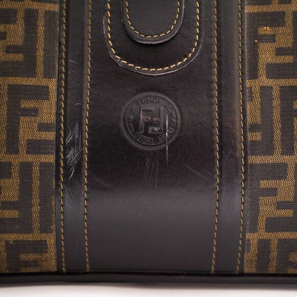 Fendi 1970's Monogram-Print Suitcase - Picture 3 of 11